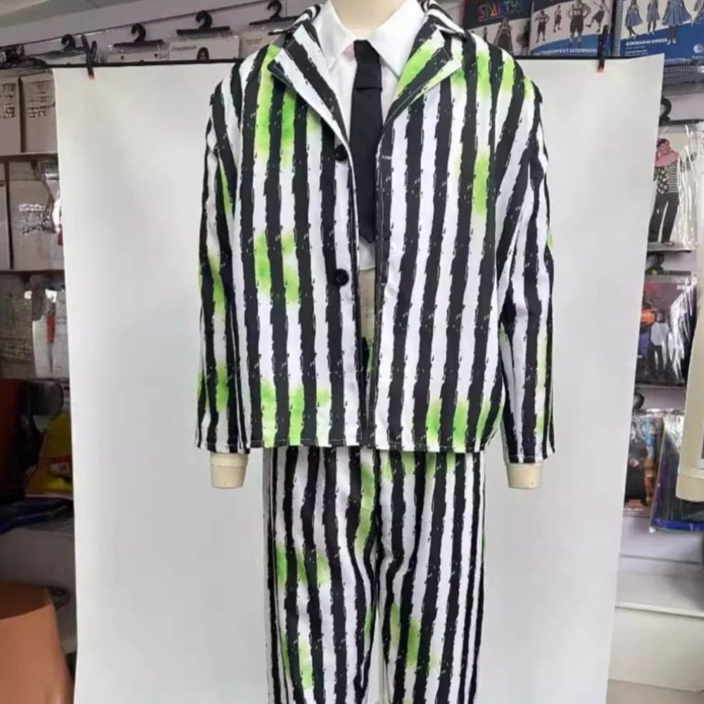 Men Beetle Juice Costume